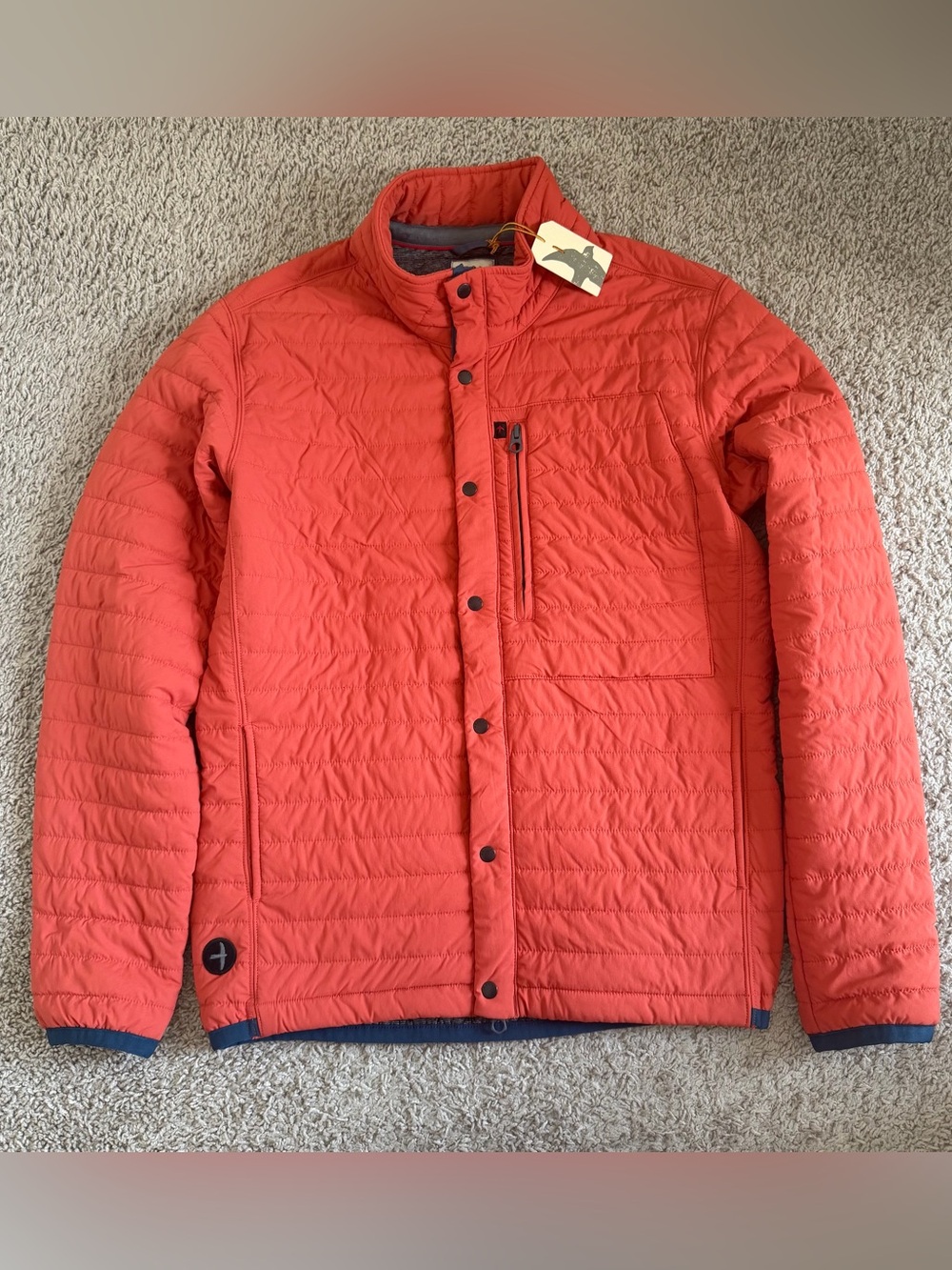 Relwen Lightweight Puffer Windzip Jacket